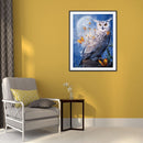 5D DIY Full Round Drill Diamond Painting Owl Pattern for Adults 30x40cm