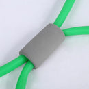 8 Word Chest Expander Rope Sports Workout Muscle Resistance Bands (Green) Newly