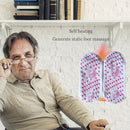 1 Pair Unisex Self-Heating Tourmaline Therapy Socks Winter Warm Massager Sock