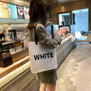 Clear Jelly PVC Large Shopping Totes Women Girls Beach Casual Shoulder Handbags