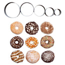 Mould Layer DIY Slicer Stainless Steel Cookies Cutter Round Circle Pastry Mold