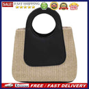 Straw Basket Handbags Summer Woven Leather Beach Shopping Shoulder Tote Bags