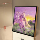 Full Drill Diamond Painting Kit Color Horse Mosaic Picture 5D DIY Bead Art Newly