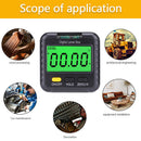 Magnetic Digital Inclinometer Angle Finder Protractor (w/Spirit Bubble) Newly