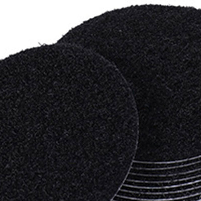 5pcs Fastener Adhesive Tape for Bed Sheet Sofa Carpet Anti Slip Pad (Black)