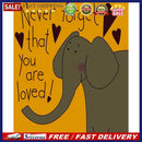 Words And Animal 40x50cm Oil Paint By Numbers Picture DIY Painting