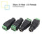 20pcs 10 Male+10 Female DC Power Connector Adapter 2.1x5.5mm Plug for CCTV Newly