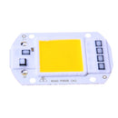 50W LEDs Floodlights COB Chip 220V Input Integrated IC Driver(Warm White)