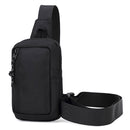 Men Chest Bag Sling Crossbody Bags Zipper Phone Purse Oxford Waterproof for Male