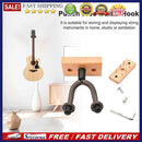 Wall Mounted Guitar Hanger Anti Slip Display Rack Musical Instrument Accessories