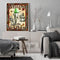 Cute Squirrel Frameless Picture Oil Paint By Numbers Hand Painted Picture Kit