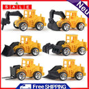 6PCS/set Mini Alloy Engineering Inertia Sliding Car Children Educational Toys
