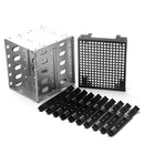 Hard Drive Cage Rack 5.25 inch to 5x 3.5inch DIY Hard Drive Disk Tray Caddy