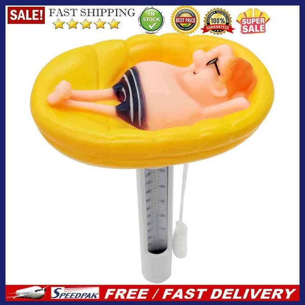 SPA Hot Tub Water Temperature Measuring Meter Pool Portrait Floating Thermo