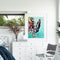 Rooster Portrait Made 40x50cm Oil Paint By Numbers Picture DIY Painting
