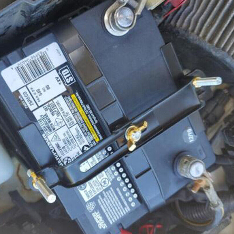 Fully Adjustable Car SUV Battery Hold Down Kit Battery Holding Bracket Universal