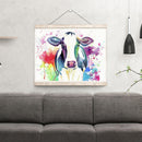 5D Diamond Painting Kit DIY Cows Full Round Mosaic Picture