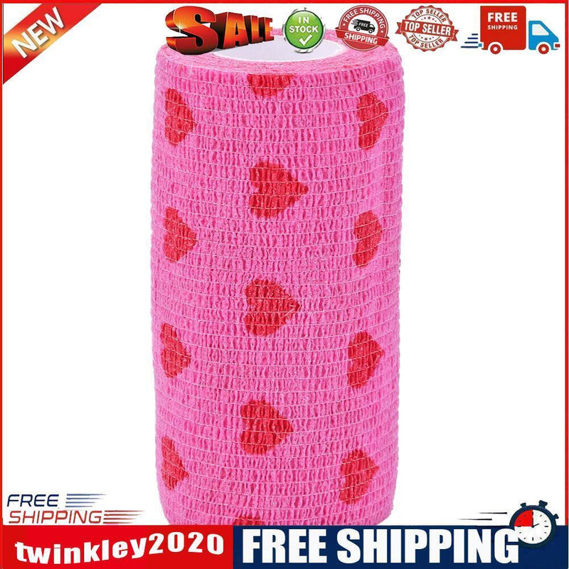 Pet Dog Cat Elastic Bandage Non-woven Pet Self Adherent Wound Tape (XL)