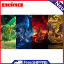 DIY Four Color Animal Needlework Picture Rhinestone Cross Stitch Mosaic Gift Kit