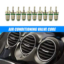 10pcs/lot R134a A/C Valve Cores Car Auto Air Conditioning Valve Cores Green