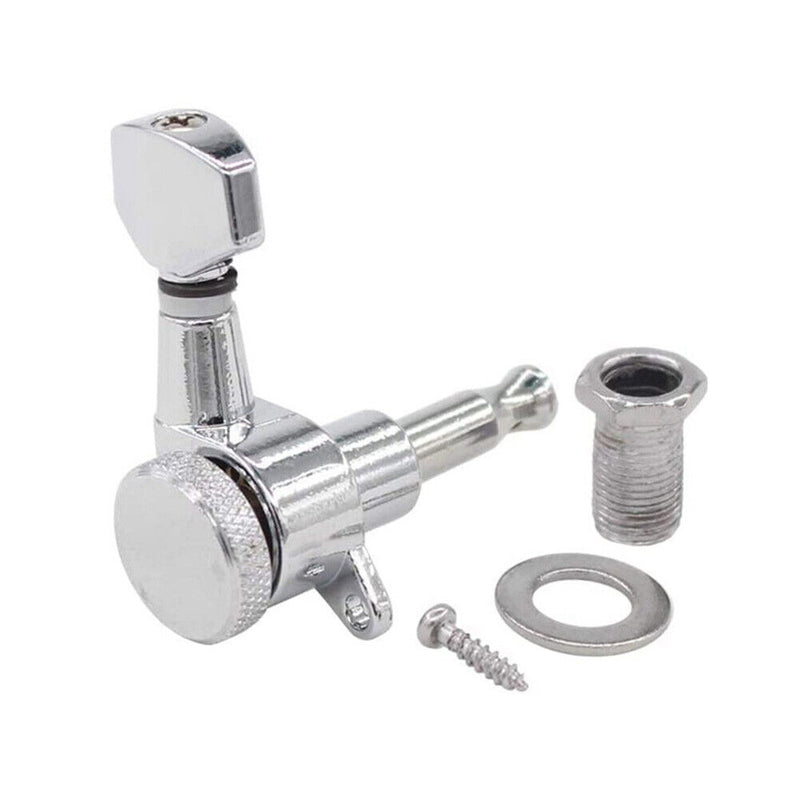 1/18 Locking Electric Guitar Left/Right Tuners Guitar String Tuning Pegs Kits