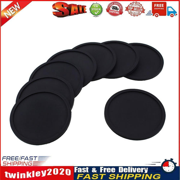 Silicone Non-Slip Placemat Round Insulation Waterproof Cup Mat Tableware Newly