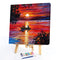 Sea Sunset Oil Paint By Numbers Kit DIY Acrylic Painting on Canvas Frameles #F