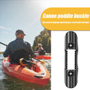 Kayak Canoe Surfboard Paddle Clips Holder with Screws Plastic Oar Fixing Bu