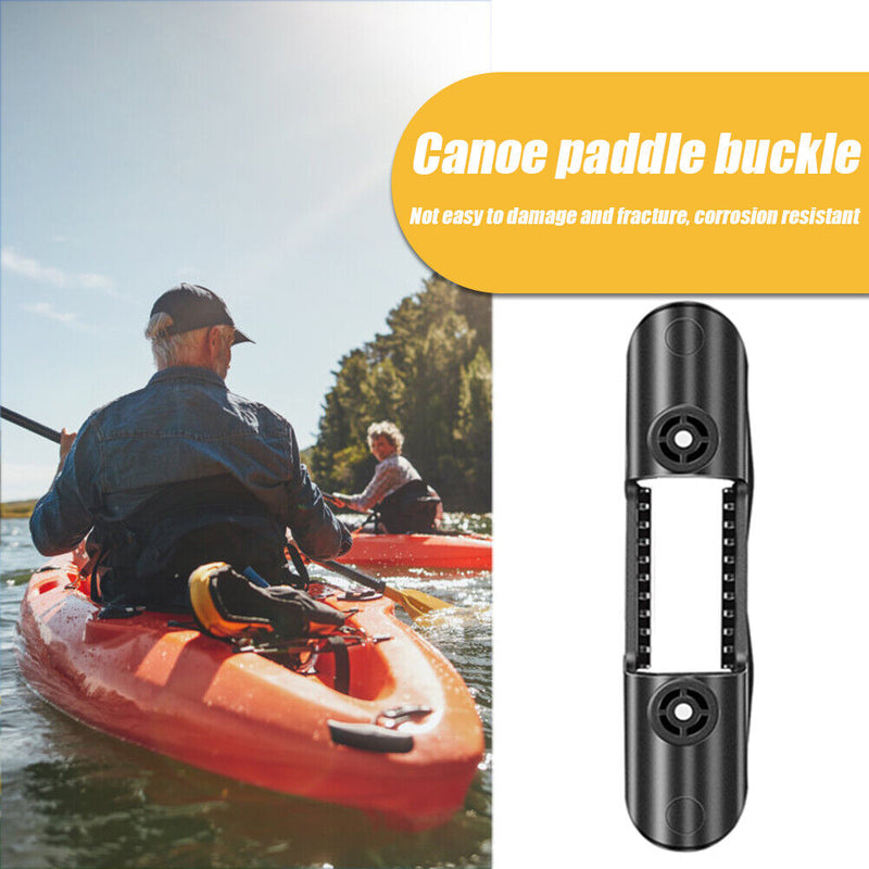 Kayak Canoe Surfboard Paddle Clips Holder with Screws Plastic Oar Fixing Bu