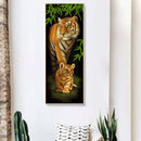 5D DIY Diamond Painting Kits Full Round Drill Animal Decor Rhinestone Art Cra