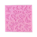 1Pcs Butterfly Lace Fondant Mold Silicone Cake Mold Baking Tool Best A8Q1