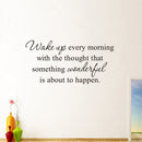 Self-adhesive Wall Stickers PVC English Proverbs Simple TV Background Decals