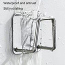 Stainless Steel Sink Sponge Holder Self Adhesive Drain Drying Rack Drainer To