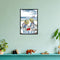 #A Cartoon Partial Cross Stitch 11CT Cotton Hemming DIY Printed Embroidery Art K