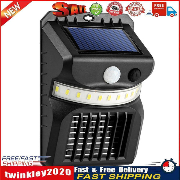 Solar Mosquito Killer Lamp Motion Sensor Garden Street Wall Light (W792-2) Newly