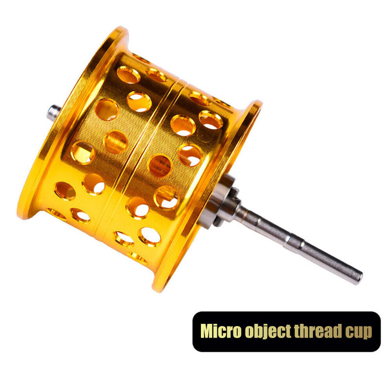 DIY Baitcasting Reel Shallow Spool Bearing 18+1BB Fishing Wheel (Micro Cup)