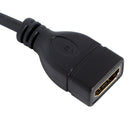 1pc HDMI-compatible Male to HDMI-compatible Female Converter Adapter Cable