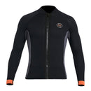 DIVE&SAIL Men 3mm Neoprene Wetsuit Jacket Top Scuba Diving Wet Suit (XXL)