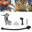 Chainsaw Gasoline Accessories Oil Pump Turbine Kit Oil Nozzle Pipe Hose Line