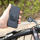 MTB Phone Holder Back Buckle Road Bicycle Stopwatch Holder Bracket (Black) Newly