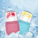 Skin Care Beauty Tool Silicone Ice Cube Massager Face Roller Mold (Pink) Newly