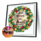 5D DIY Diamond Painted Christmas wreath Partial Special Rhinestone Set