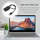 Portable Adapter Sata To Usb Converter ABS Mobile Hard Drive for Office Supplies