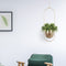 Succulent Chain Hanging Basketball Garden Nordic Chain Swinging Flower Pots Holder
