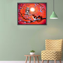 5D DIY Diamond Painting Cat Tree Full Drill Rhinestone Mosaic Art Picture K