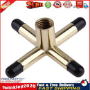 Metal Bridge Head Billiards Snooker Pool Cue Rest Stick Frame Rack(Cross) Newly