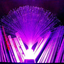 LED Fibre Optic Light Starry-Lamp Decor Fountain Colors Nights Relaxing U0A9