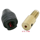 Electric Motor Shaft Self-tightening Chuck Mini Drill Accessories (3.17mm) Newly