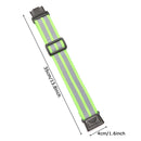 Wristband Cycling Reflective Strips Bicycle Bind Strap Warning Armband