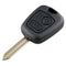 2 Buttons Remote Auto Car Key Fob Case Blank Key Shell for Citroen Saxo Berlingo